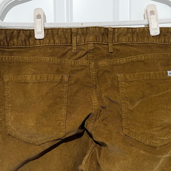 Eddie Bauer, Curvy Boot Cut Brown Corduroy Pants 20W - Picture 4 of 6